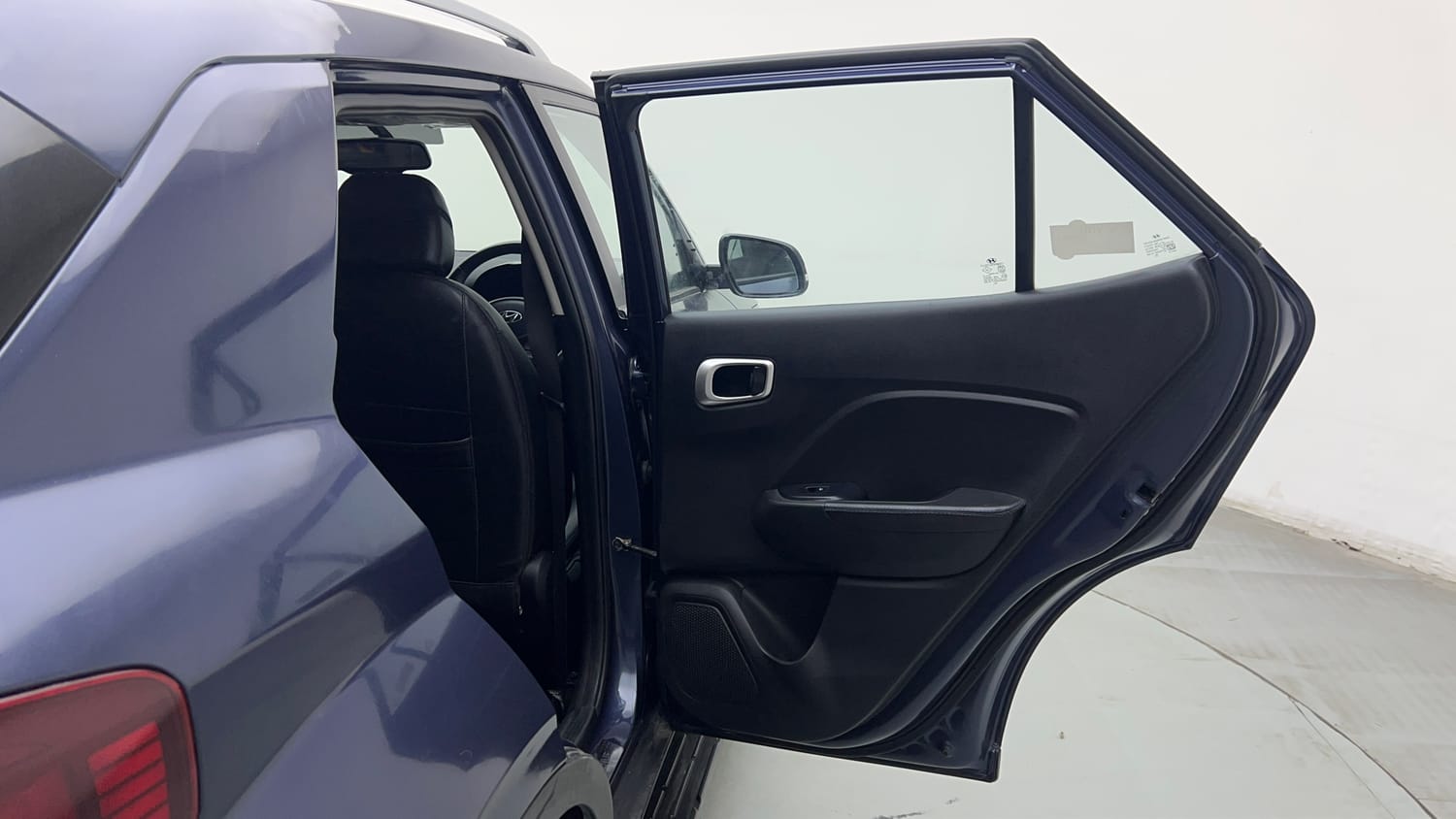 Used 2022 Hyundai Venue SX Plus 1.0 Turbo DCT Petrol Automatic interior RIGHT REAR DOOR OPEN VIEW