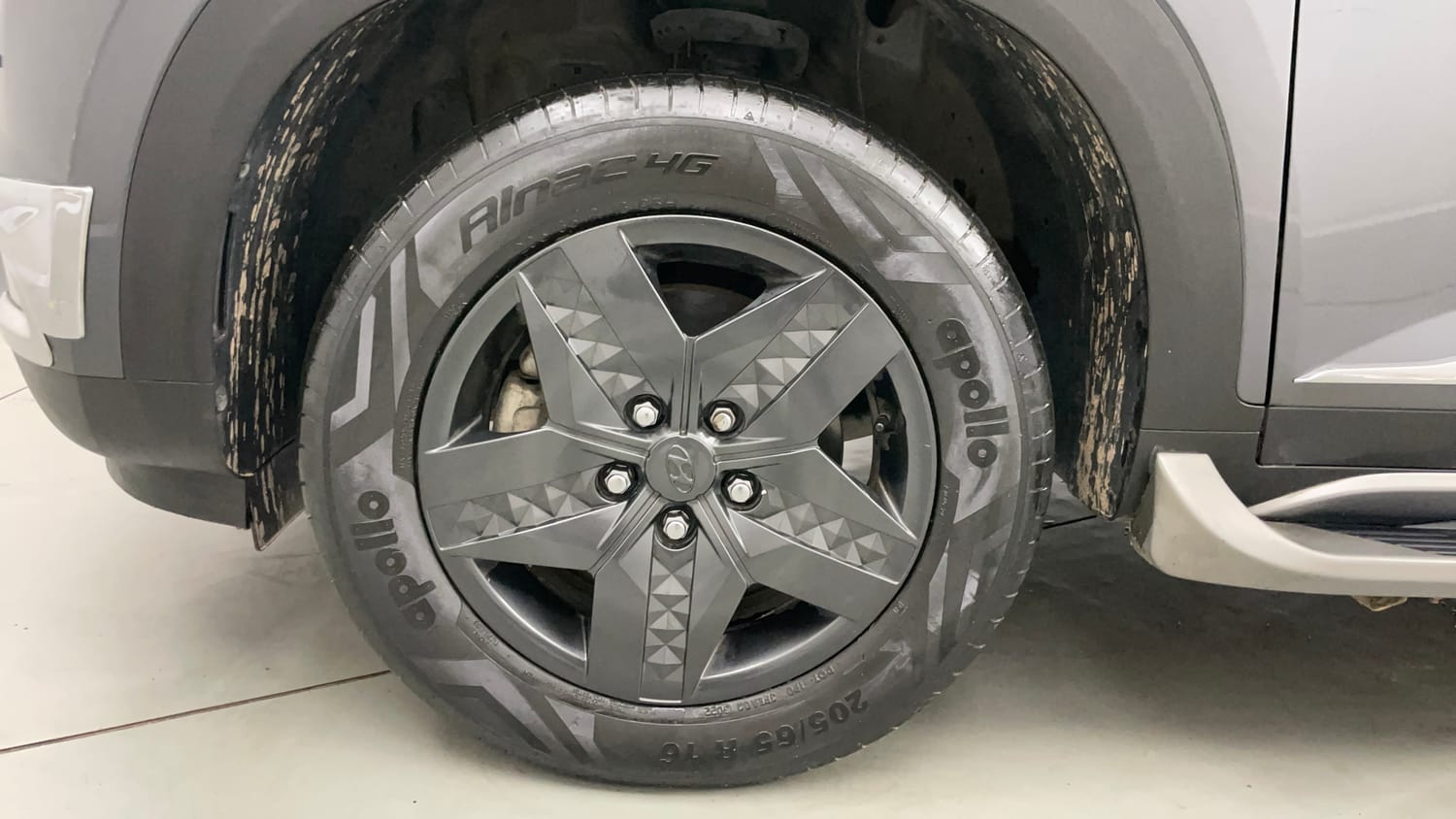 Used 2022 Hyundai Creta S 1.5 Petrol Petrol Manual tyres LEFT FRONT TYRE RIM VIEW