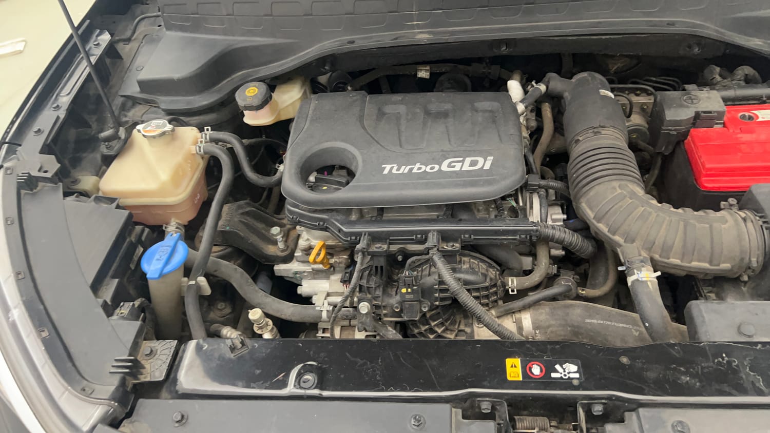 Used 2023 Kia Sonet GTX Plus 1.0 DCT Petrol Automatic engine ENGINE RIGHT SIDE VIEW