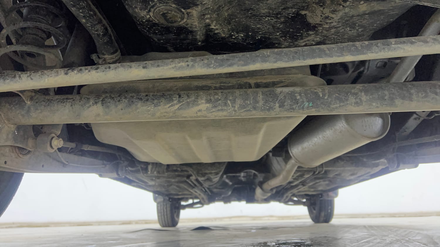 Used 2021 Maruti Suzuki Alto 800 LXi Petrol Manual extra REAR UNDERBODY VIEW (TAKEN FROM REAR)