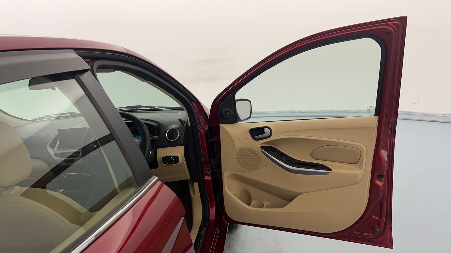 Used 2019 Ford Figo Aspire Trend Plus 1.2 Ti-VCT Petrol Manual interior RIGHT FRONT DOOR OPEN VIEW