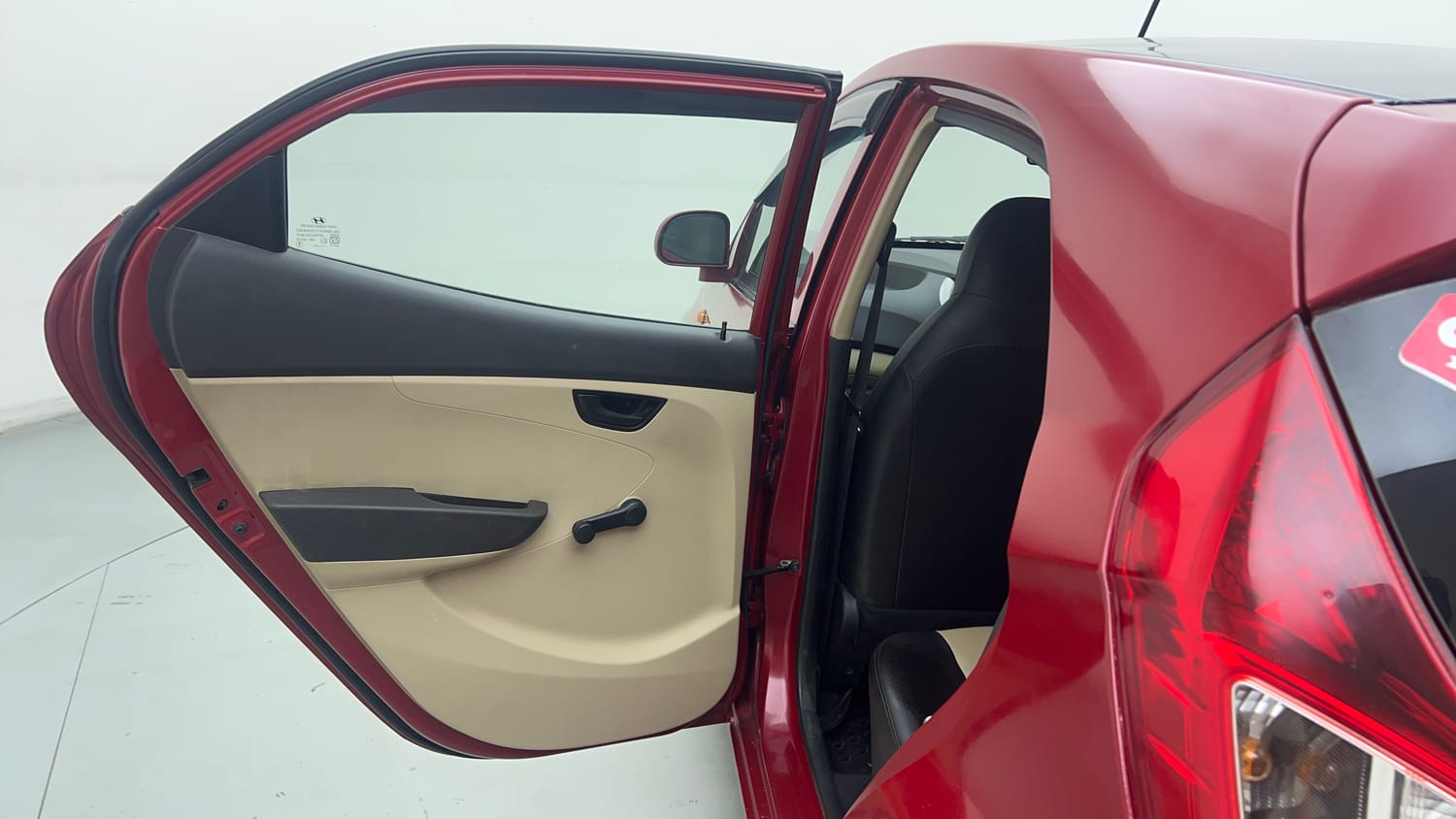 Used 2017 Hyundai Eon Era +  CNG (Outside Fitted) Cng Manual interior LEFT REAR DOOR OPEN VIEW
