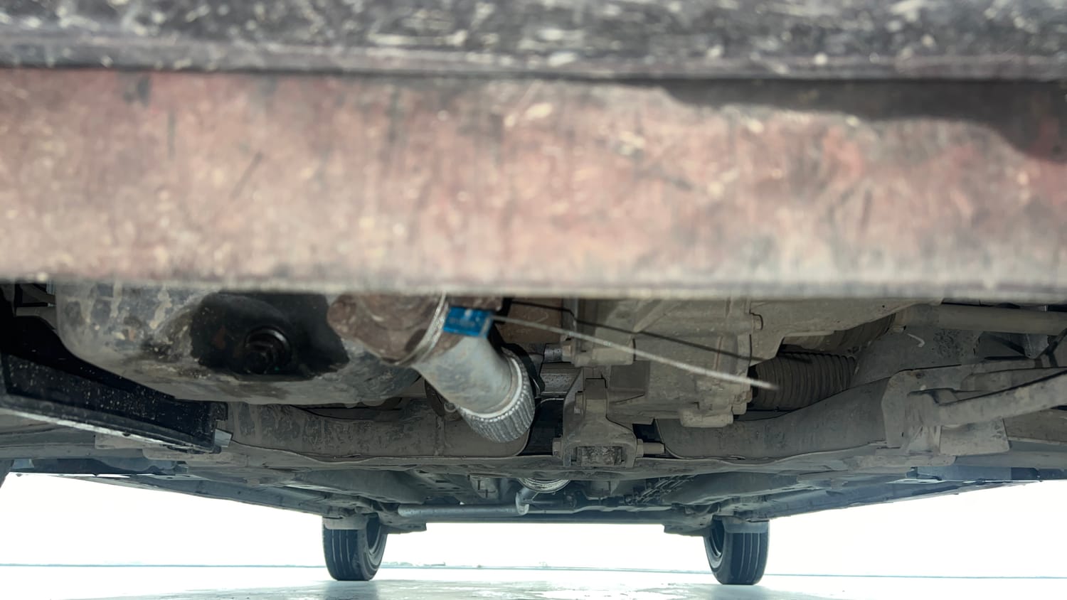 Used 2021 Tata Altroz XE Petrol Petrol Manual extra FRONT LEFT UNDERBODY VIEW
