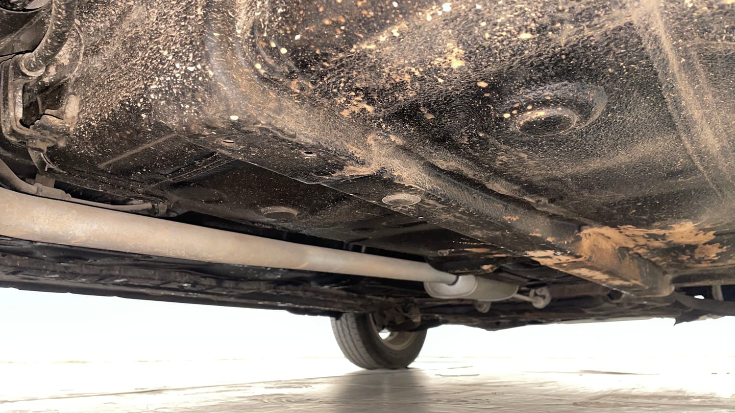 Used 2018 Hyundai Xcent SX Petrol Manual extra REAR RIGHT UNDERBODY VIEW