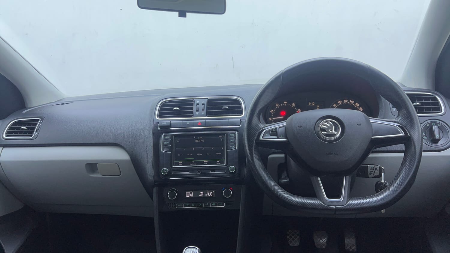 Used 2020 Skoda Rapid Ambition Petrol Manual interior DASHBOARD VIEW