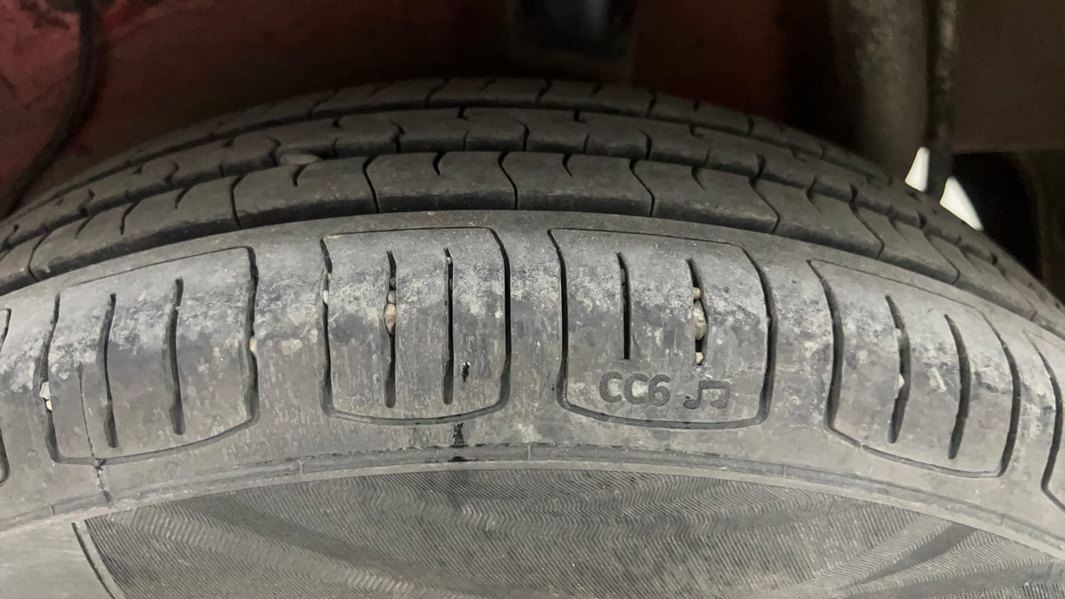 Used 2020 Maruti Suzuki Celerio ZXi AMT Petrol Automatic tyres LEFT REAR TYRE TREAD VIEW