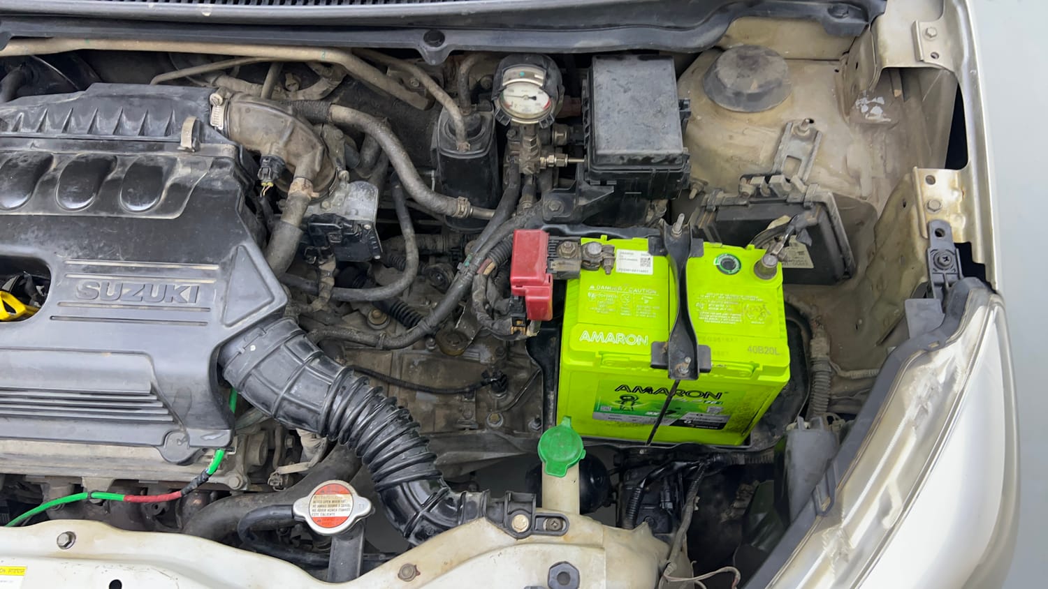 Used 2015 Maruti Suzuki Celerio VXi CNG Cng Manual engine ENGINE LEFT SIDE VIEW