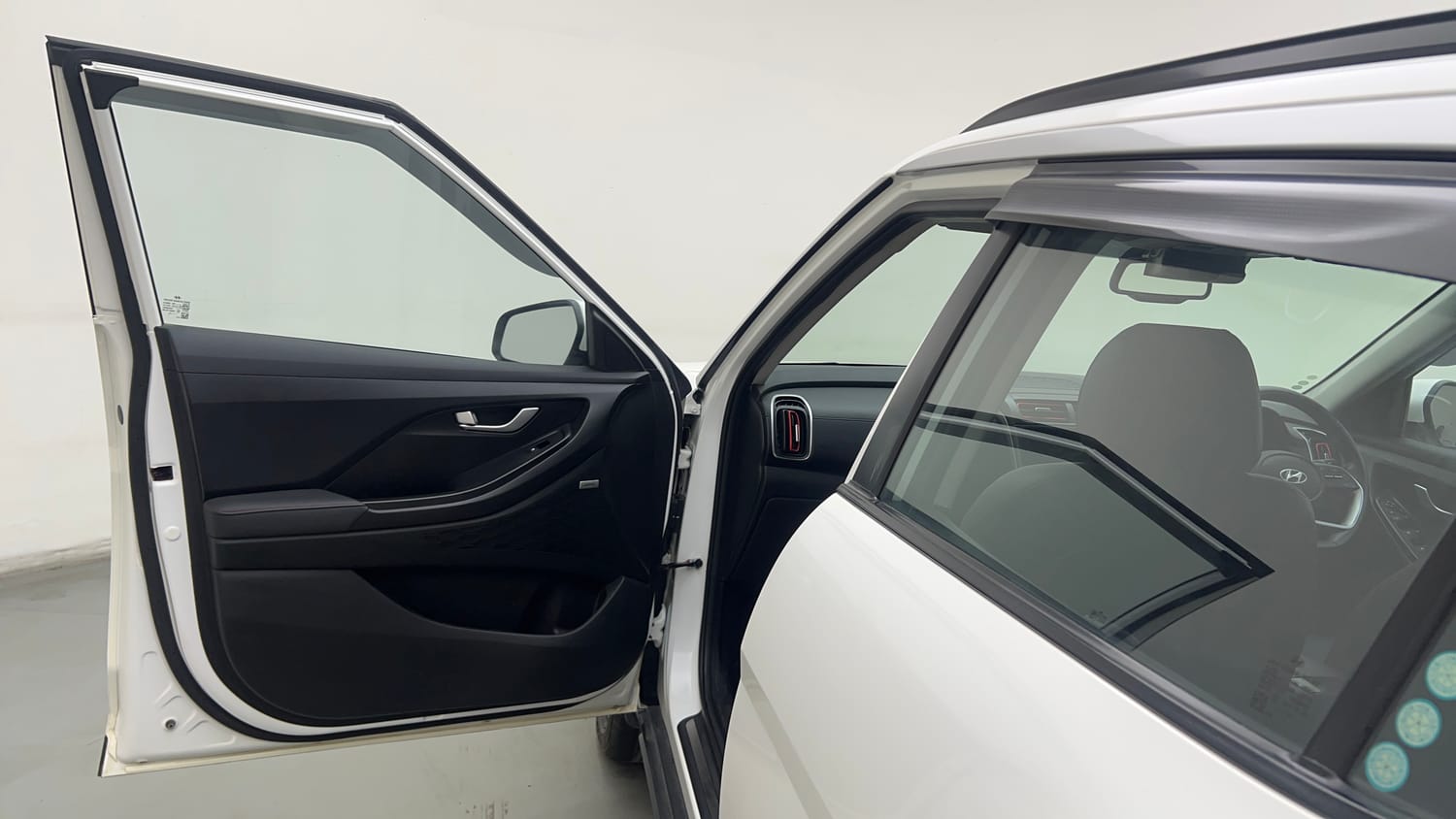 Used 2021 Hyundai Creta SX (O) 1.4 Turbo 7 DCT Petrol Automatic interior LEFT FRONT DOOR OPEN VIEW