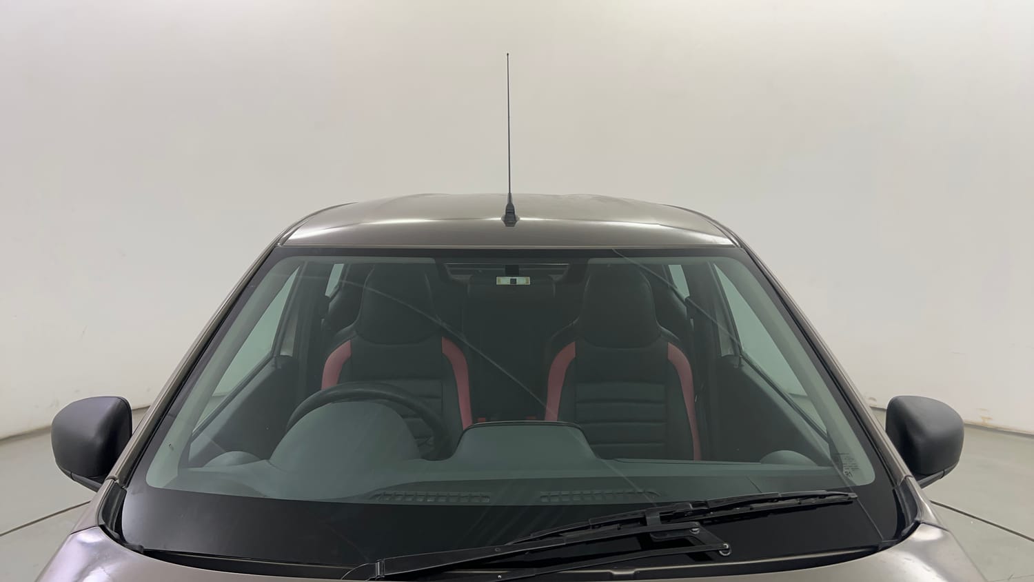 Used 2017 Renault Kwid RXT Petrol Manual exterior FRONT WINDSHIELD VIEW