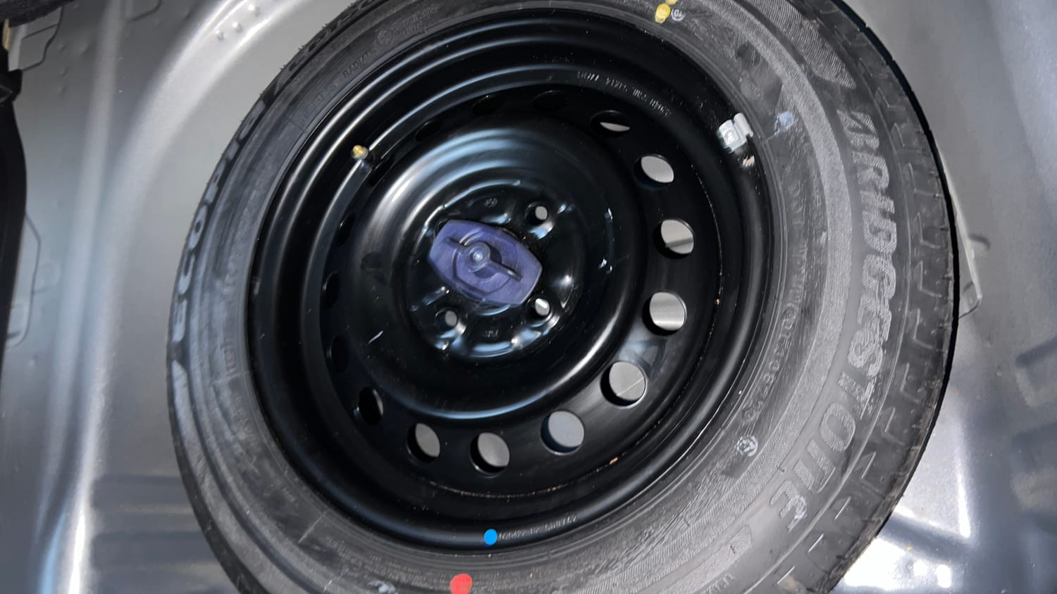 Used 2022 Maruti Suzuki Celerio VXi Petrol Manual tyres SPARE TYRE VIEW