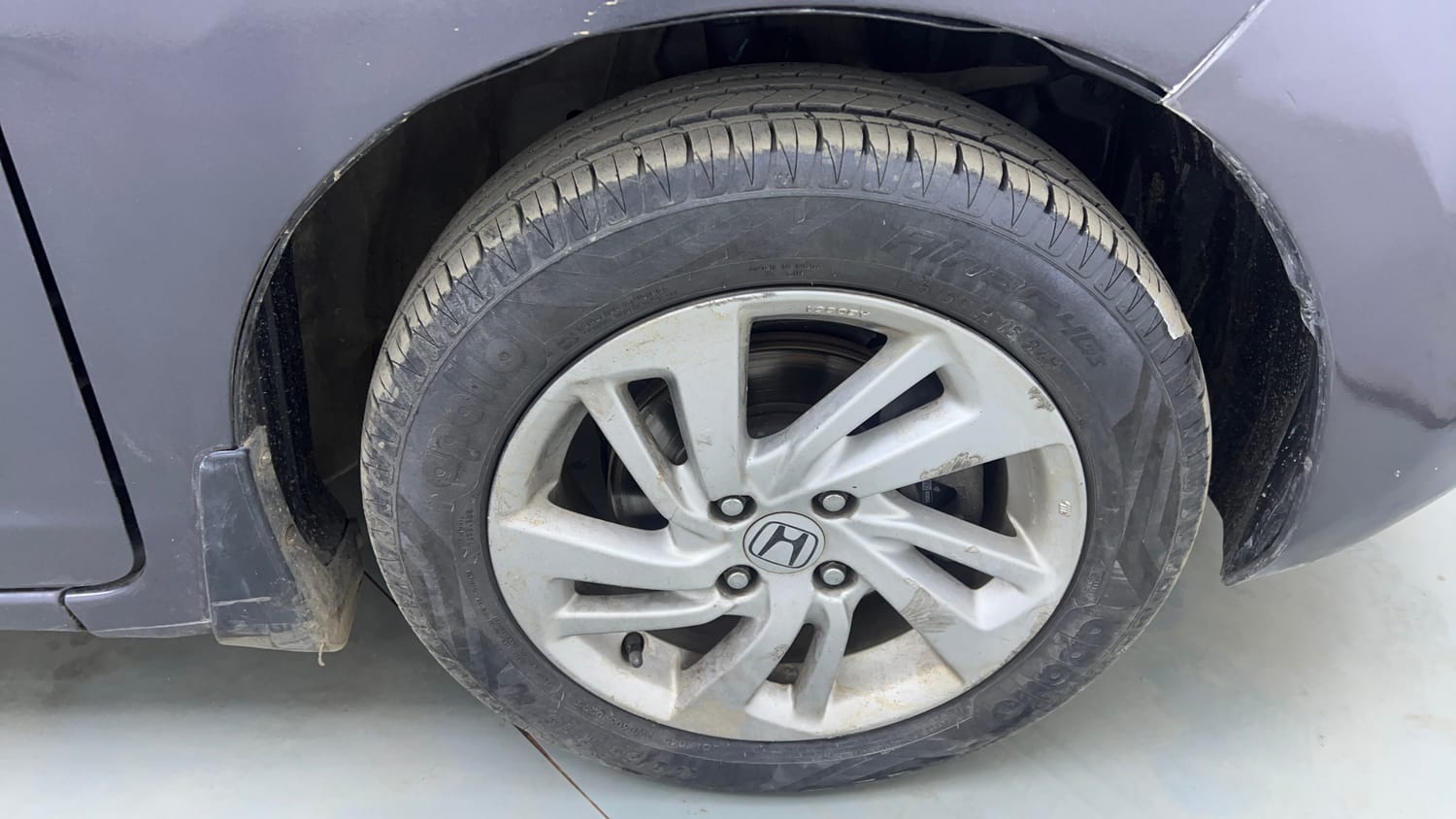 Used 2018 Honda Jazz VX Diesel Diesel Manual tyres RIGHT FRONT TYRE RIM VIEW