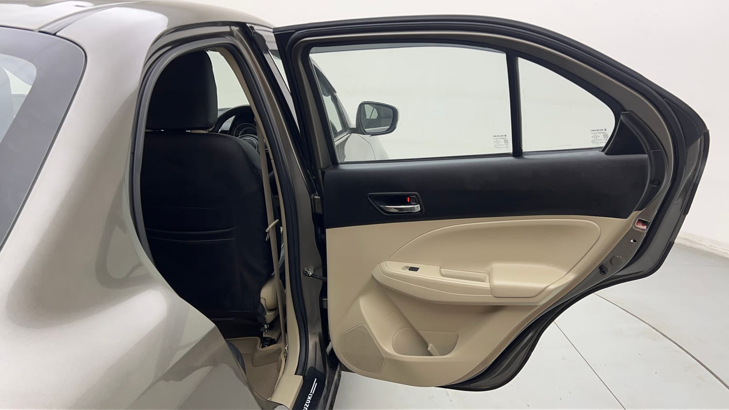 Used 2022 Maruti Suzuki Dzire VXi Petrol Manual interior RIGHT REAR DOOR OPEN VIEW