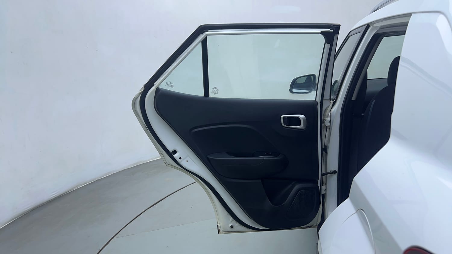 Used 2019 Hyundai Venue SX Plus 1.0 Turbo DCT Petrol Automatic interior LEFT REAR DOOR OPEN VIEW