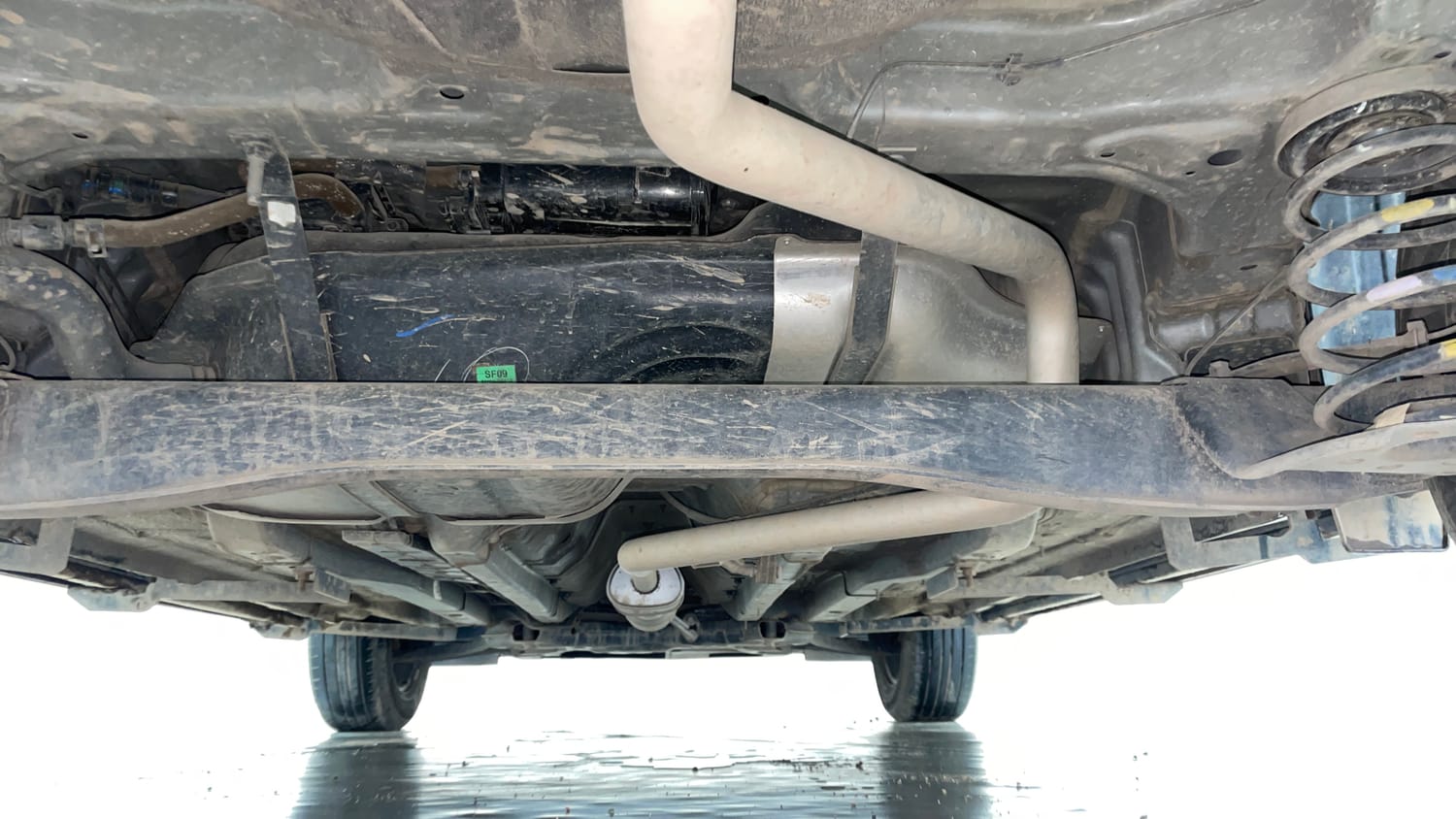Used 2022 Hyundai Creta S 1.5 Petrol Petrol Manual extra REAR UNDERBODY VIEW (TAKEN FROM REAR)