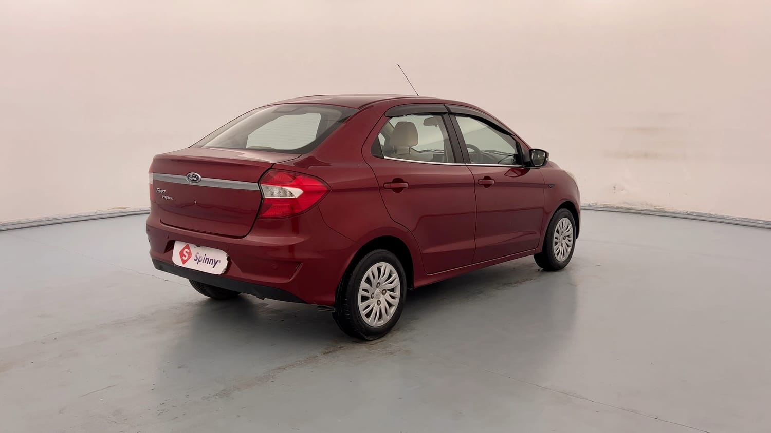 Used 2019 Ford Figo Aspire Trend Plus 1.2 Ti-VCT Petrol Manual exterior RIGHT REAR CORNER VIEW