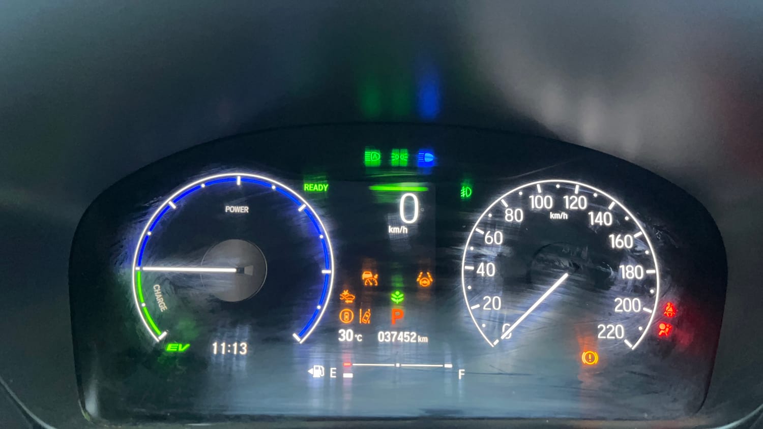 Used 2024 Honda City ZX Petrol CVT Hybrid Automatic interior CLUSTERMETER VIEW