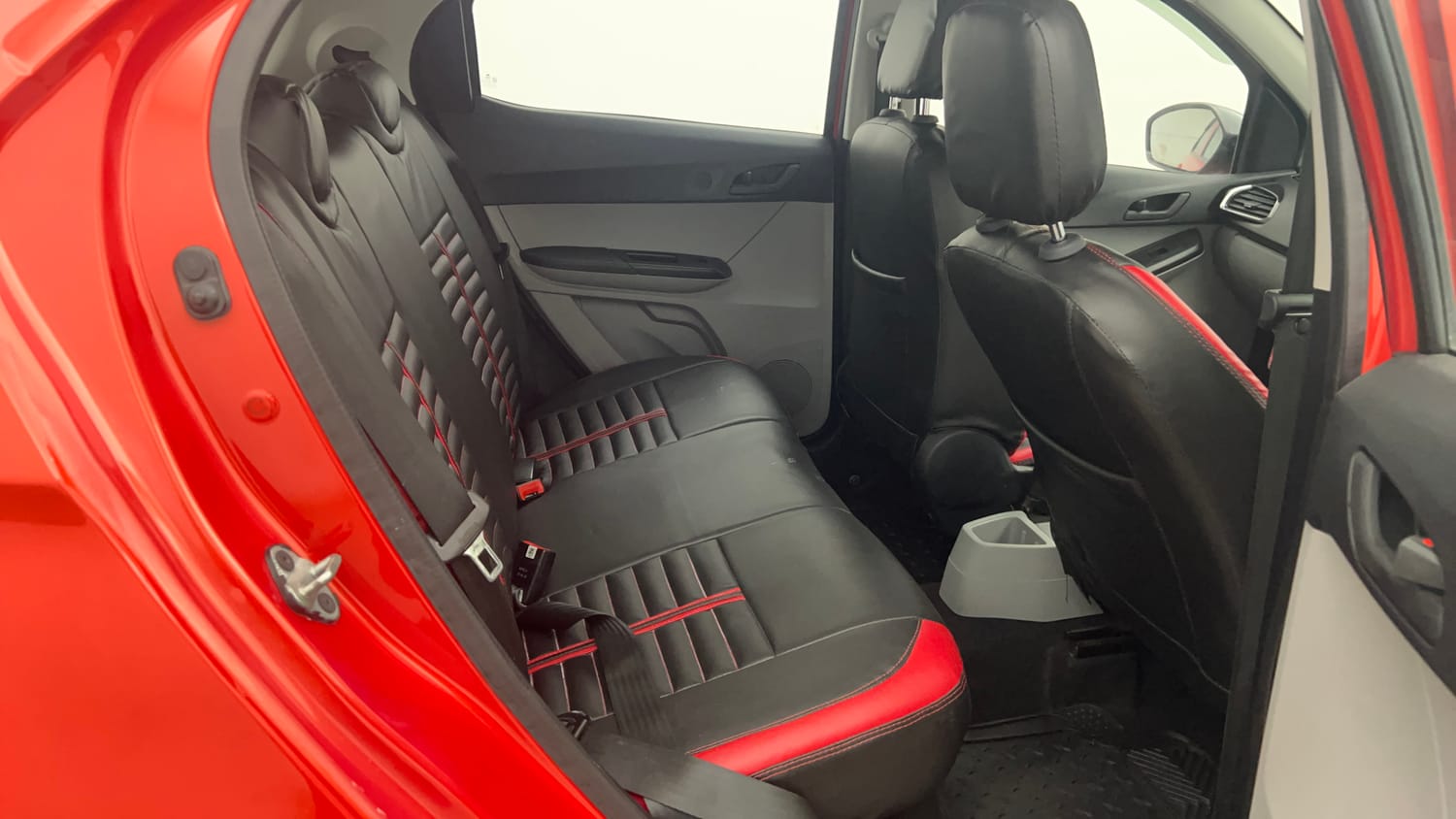 Used 2022 Tata Tiago XTA Petrol Automatic interior RIGHT SIDE REAR DOOR CABIN VIEW