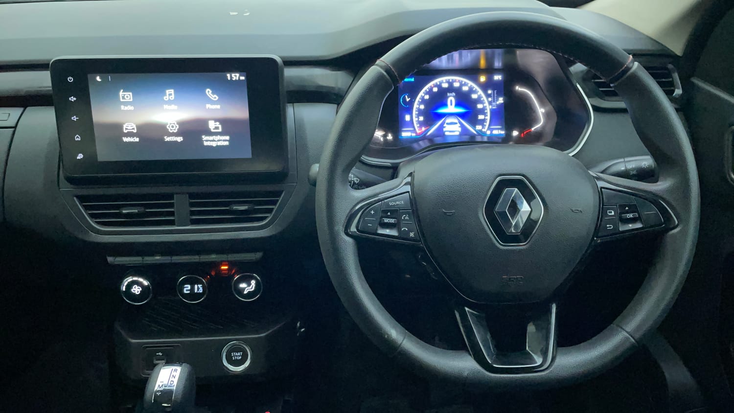 Used 2023 Renault Kiger RXZ AMT Petrol Automatic interior STEERING VIEW
