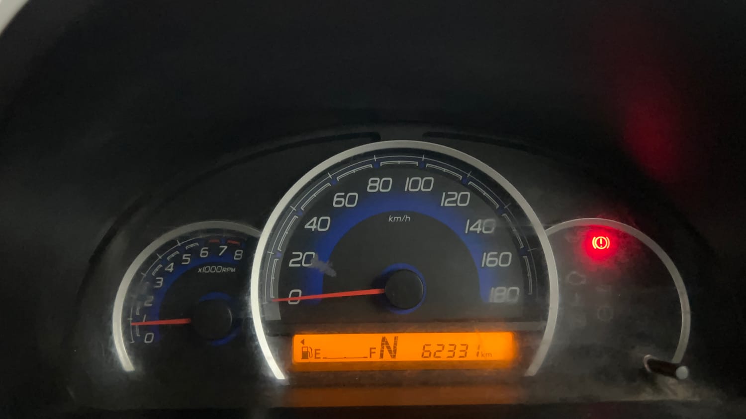 Used 2018 Maruti Suzuki Wagon R 1.0 VXI AMT Petrol Automatic interior CLUSTERMETER VIEW