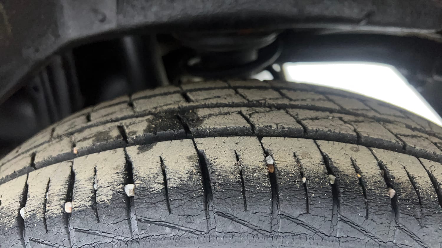 Used 2021 Maruti Suzuki Alto 800 LXi Petrol Manual tyres LEFT REAR TYRE TREAD VIEW