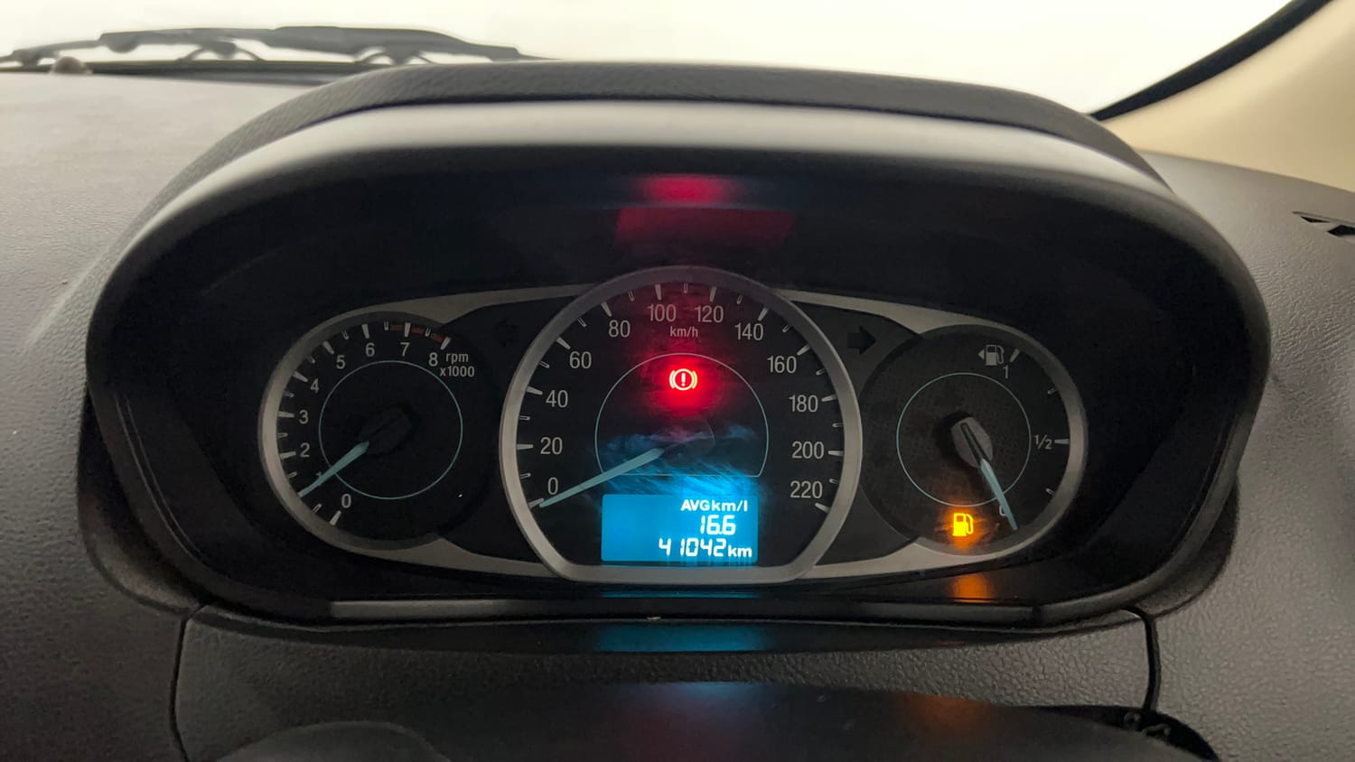 Used 2019 Ford Figo Aspire Trend Plus 1.2 Ti-VCT Petrol Manual interior CLUSTERMETER VIEW