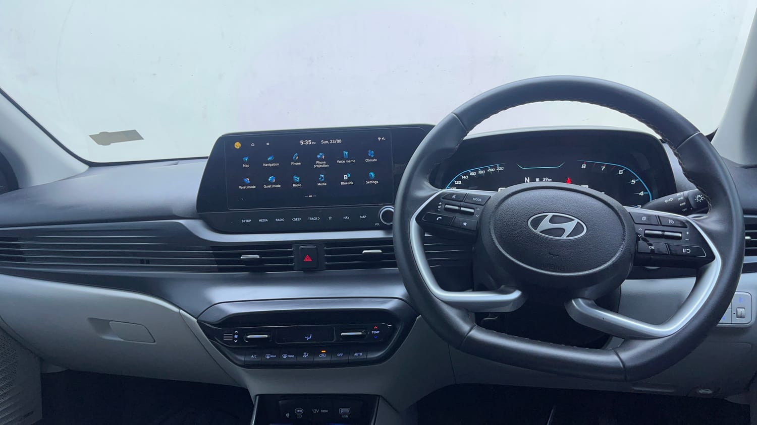 Used 2025 Hyundai New i20 Asta (O) 1.2 IVT Petrol Automatic interior DASHBOARD VIEW