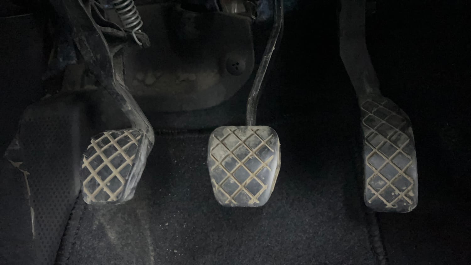 Used 2020 Skoda Rapid Ambition Petrol Manual interior PEDALS VIEW