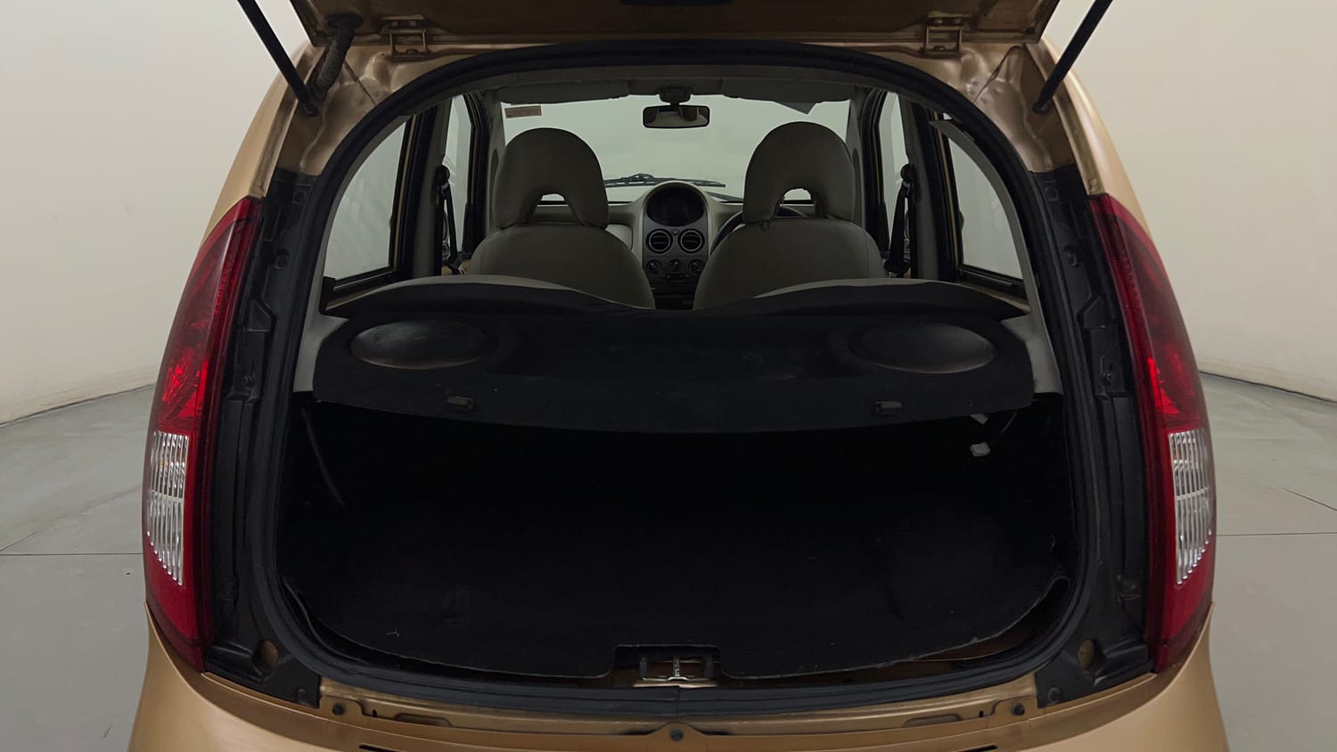 Used 2015 Tata Nano Twist XTA Petrol Automatic interior DICKY INSIDE VIEW