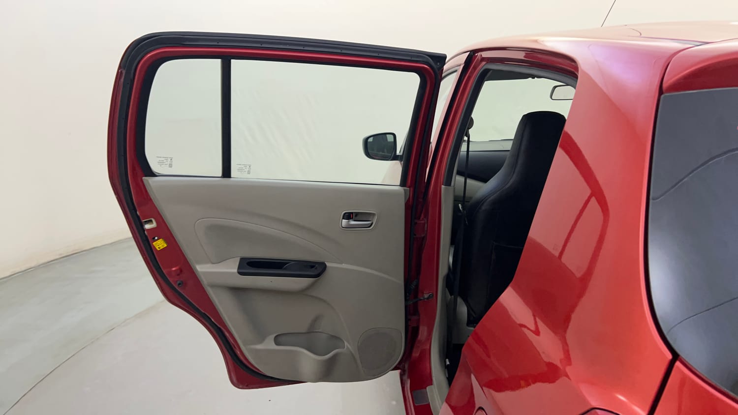 Used 2015 Maruti Suzuki Celerio VXi AMT Petrol Automatic interior LEFT REAR DOOR OPEN VIEW
