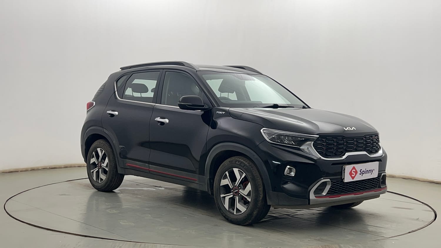 Used 2023 Kia Sonet GTX Plus 1.0 DCT Petrol Automatic exterior RIGHT FRONT CORNER VIEW