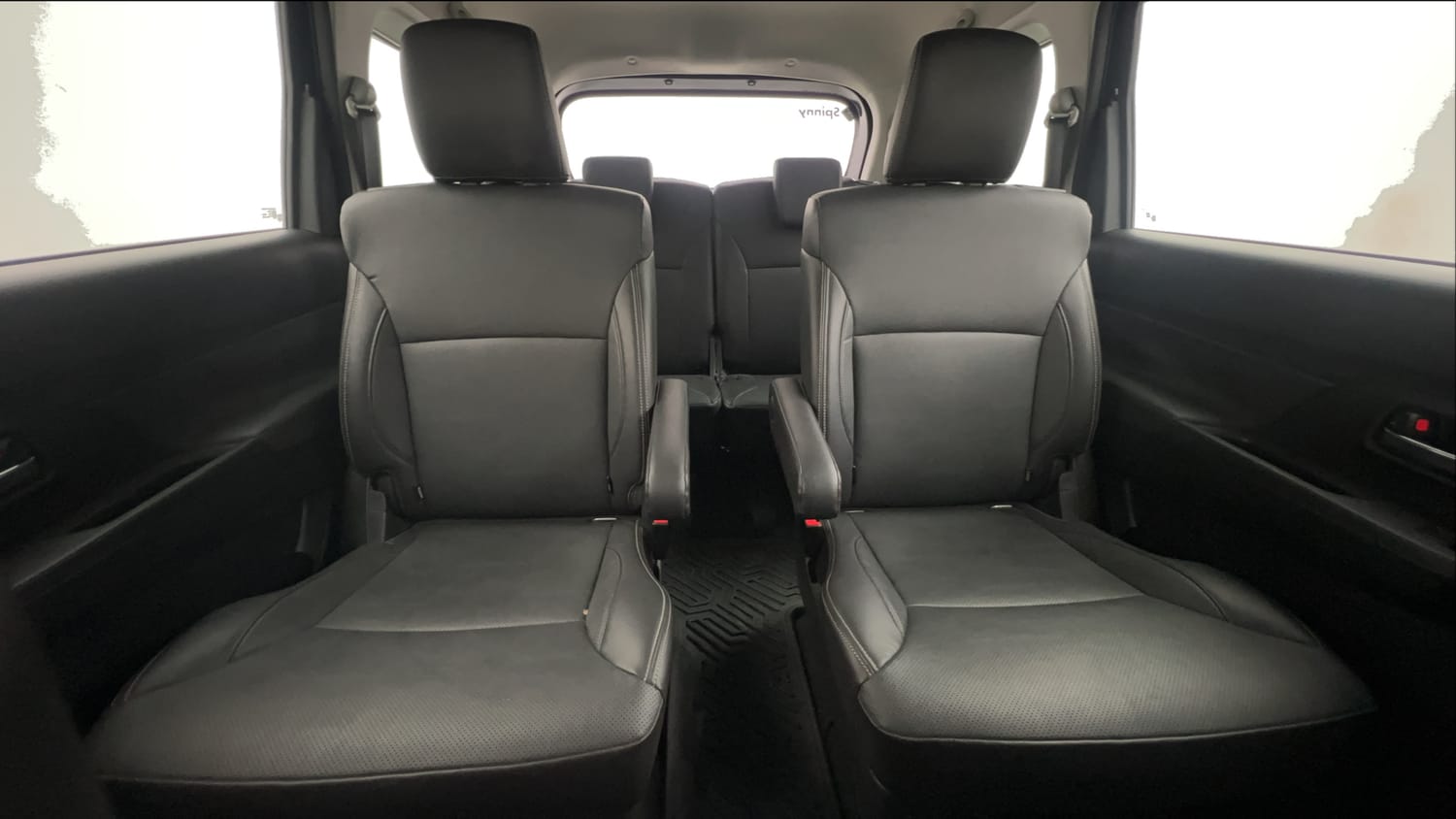 Used 2022 Maruti Suzuki XL6 Alpha Plus MT Petrol Petrol Manual interior REAR SEAT CONDITION VIEW