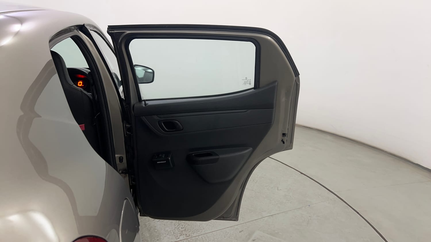 Used 2017 Renault Kwid RXT Petrol Manual interior RIGHT REAR DOOR OPEN VIEW