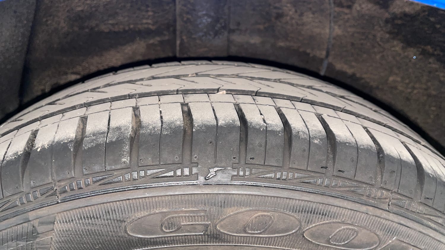 Used 2018 Hyundai Xcent SX Petrol Manual tyres RIGHT REAR TYRE TREAD VIEW