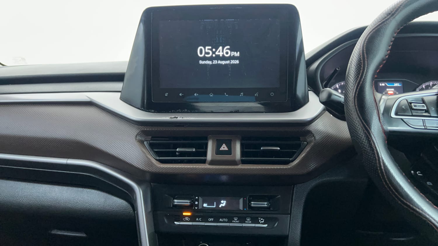 Used 2022 Maruti Suzuki Brezza Zxi Plus AT Dual Tone Petrol Automatic interior MUSIC SYSTEM & AC CONTROL VIEW