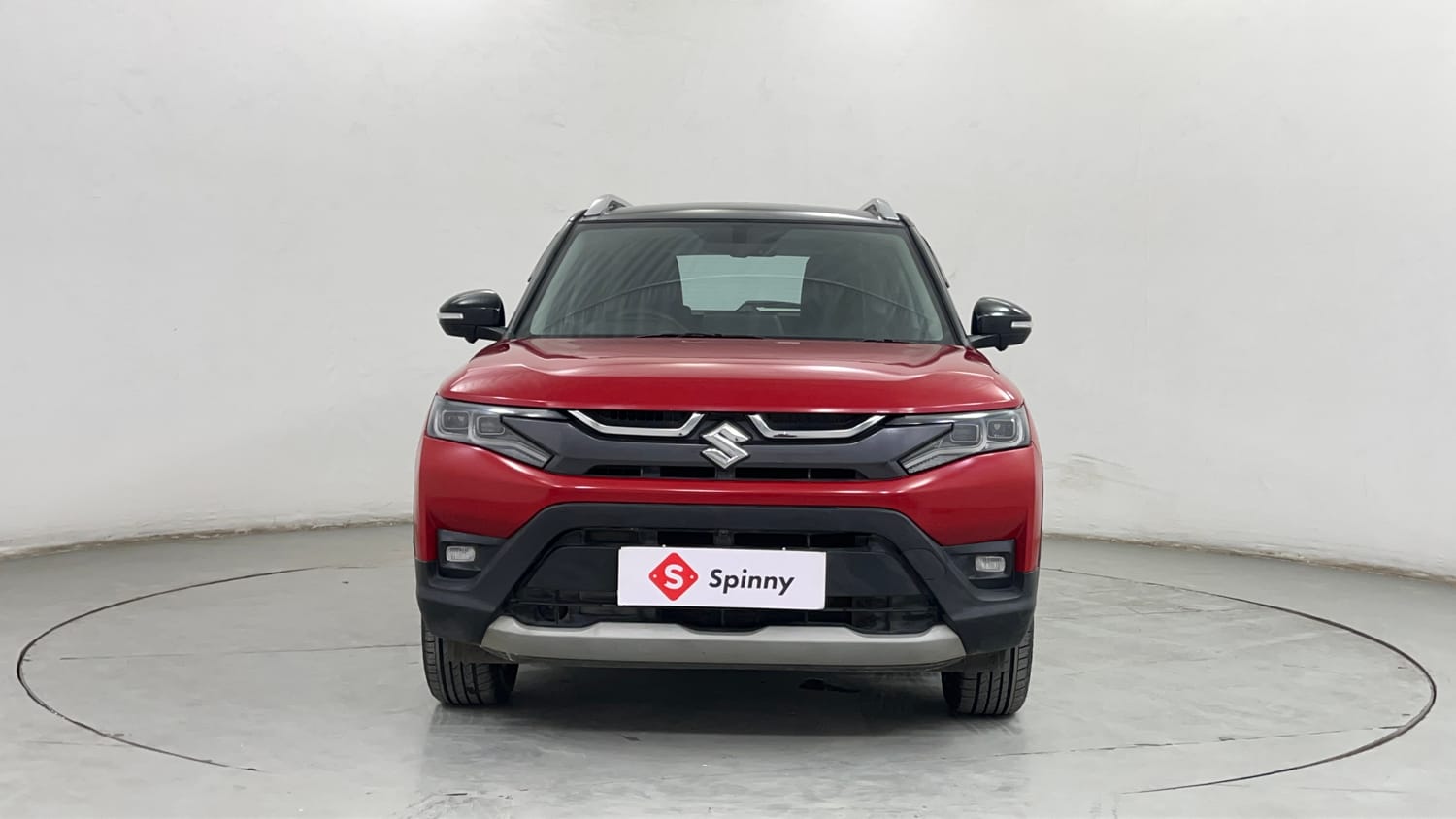 Used 2022 Maruti Suzuki Brezza Zxi Plus AT Dual Tone Petrol Automatic exterior FRONT VIEW