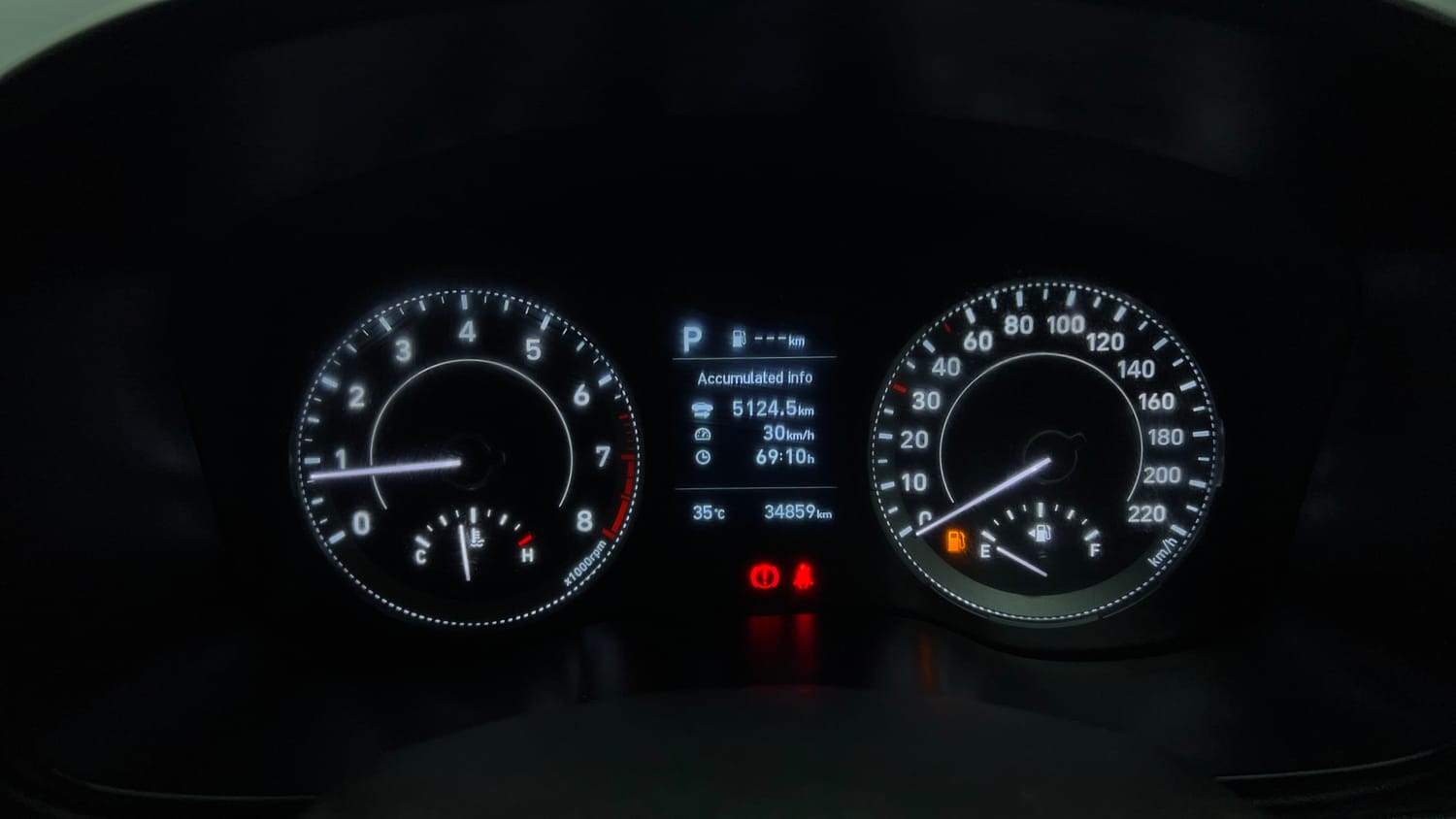 Used 2022 Hyundai Venue SX Plus 1.0 Turbo DCT Petrol Automatic interior CLUSTERMETER VIEW