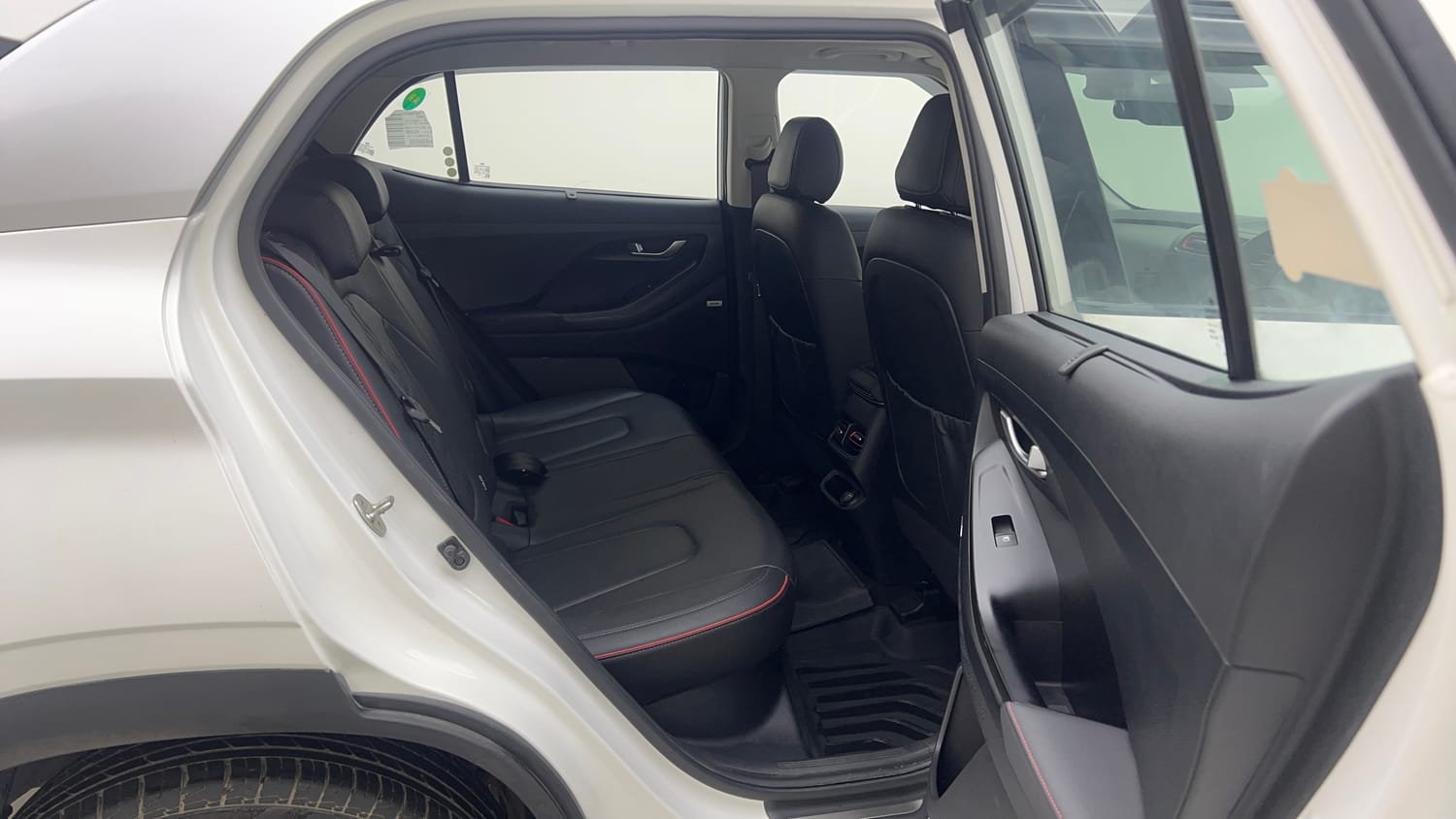 Used 2021 Hyundai Creta SX (O) 1.4 Turbo 7 DCT Petrol Automatic interior RIGHT SIDE REAR DOOR CABIN VIEW