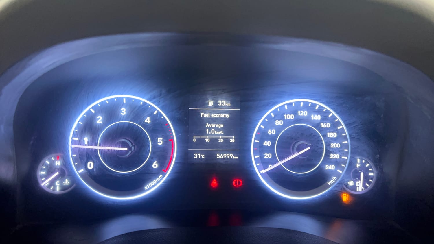 Used 2022 Hyundai Creta EX 1.5 Diesel Diesel Manual interior CLUSTERMETER VIEW