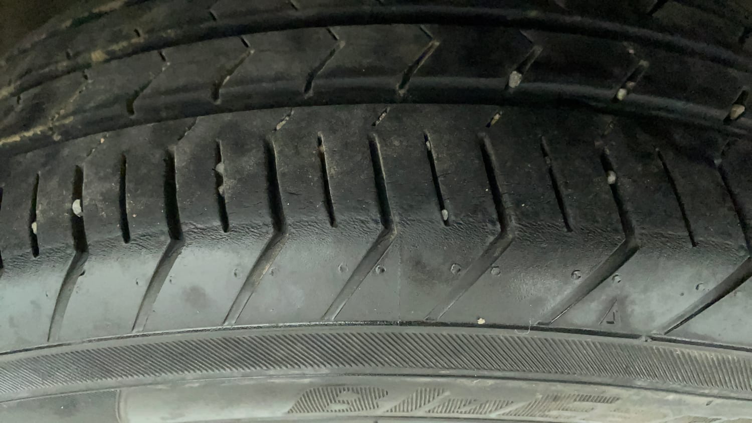 Used 2023 Maruti Suzuki Celerio ZXi Plus AMT Petrol Automatic tyres LEFT REAR TYRE TREAD VIEW