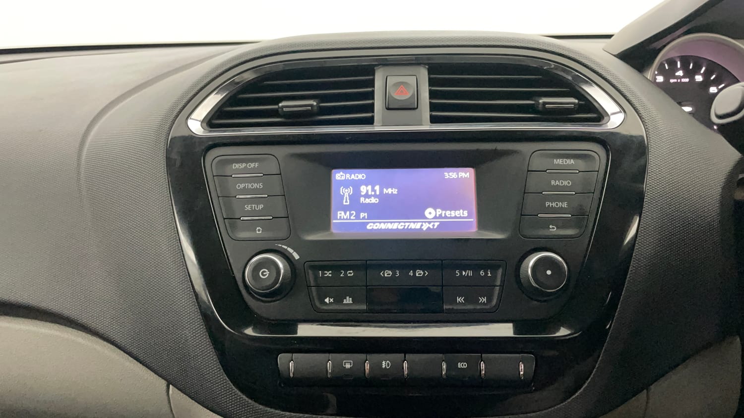 Used 2016 Tata Tiago Revotron XZ Petrol Manual interior MUSIC SYSTEM & AC CONTROL VIEW
