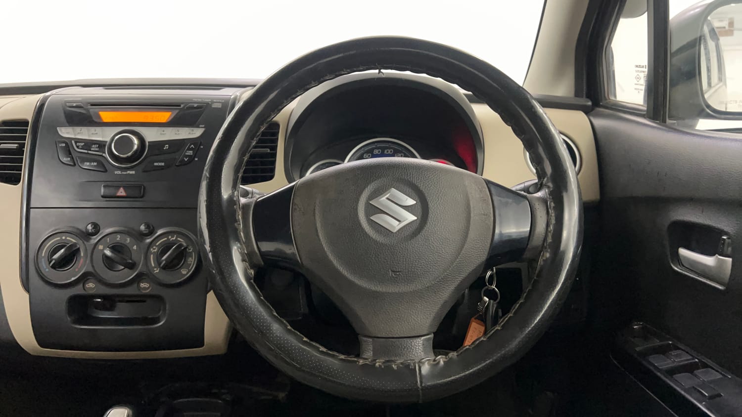 Used 2018 Maruti Suzuki Wagon R 1.0 VXI AMT Petrol Automatic interior STEERING VIEW