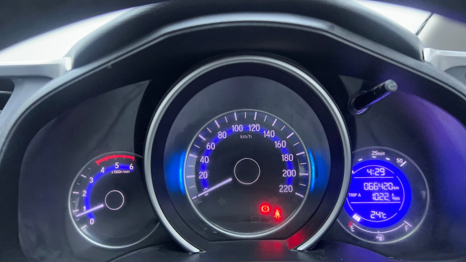 Used 2021 Honda WR-V VX MT Diesel Diesel Manual interior CLUSTERMETER VIEW