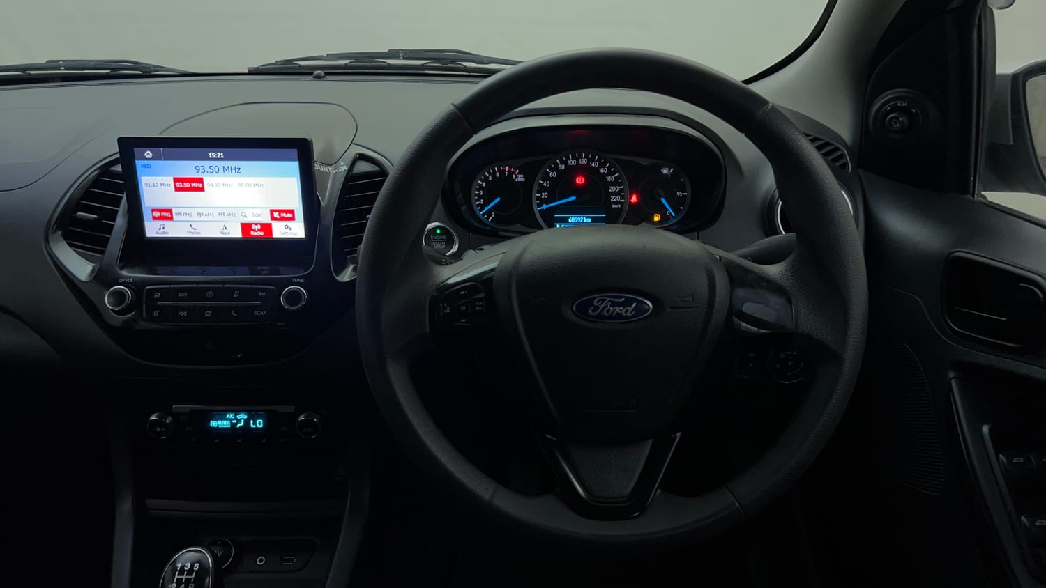 Used 2019 Ford Figo Titanium 1.2 Ti-VCT MT Petrol Manual interior STEERING VIEW