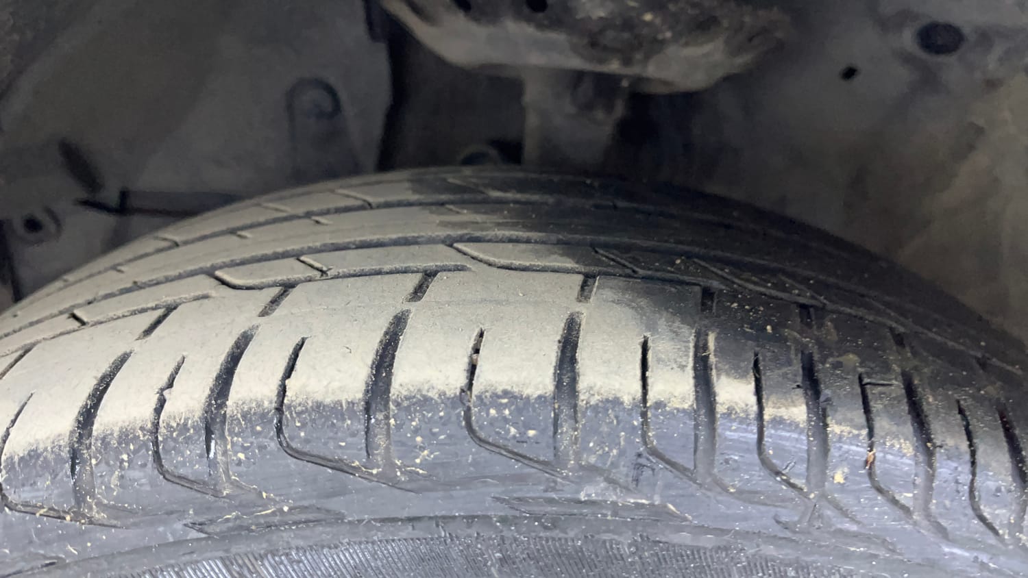 Used 2018 Honda WR-V VX MT Diesel Diesel Manual tyres LEFT FRONT TYRE TREAD VIEW