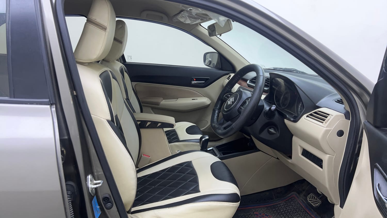 Used 2017 Maruti Suzuki Dzire VXi AMT Petrol Automatic interior RIGHT SIDE FRONT DOOR CABIN VIEW