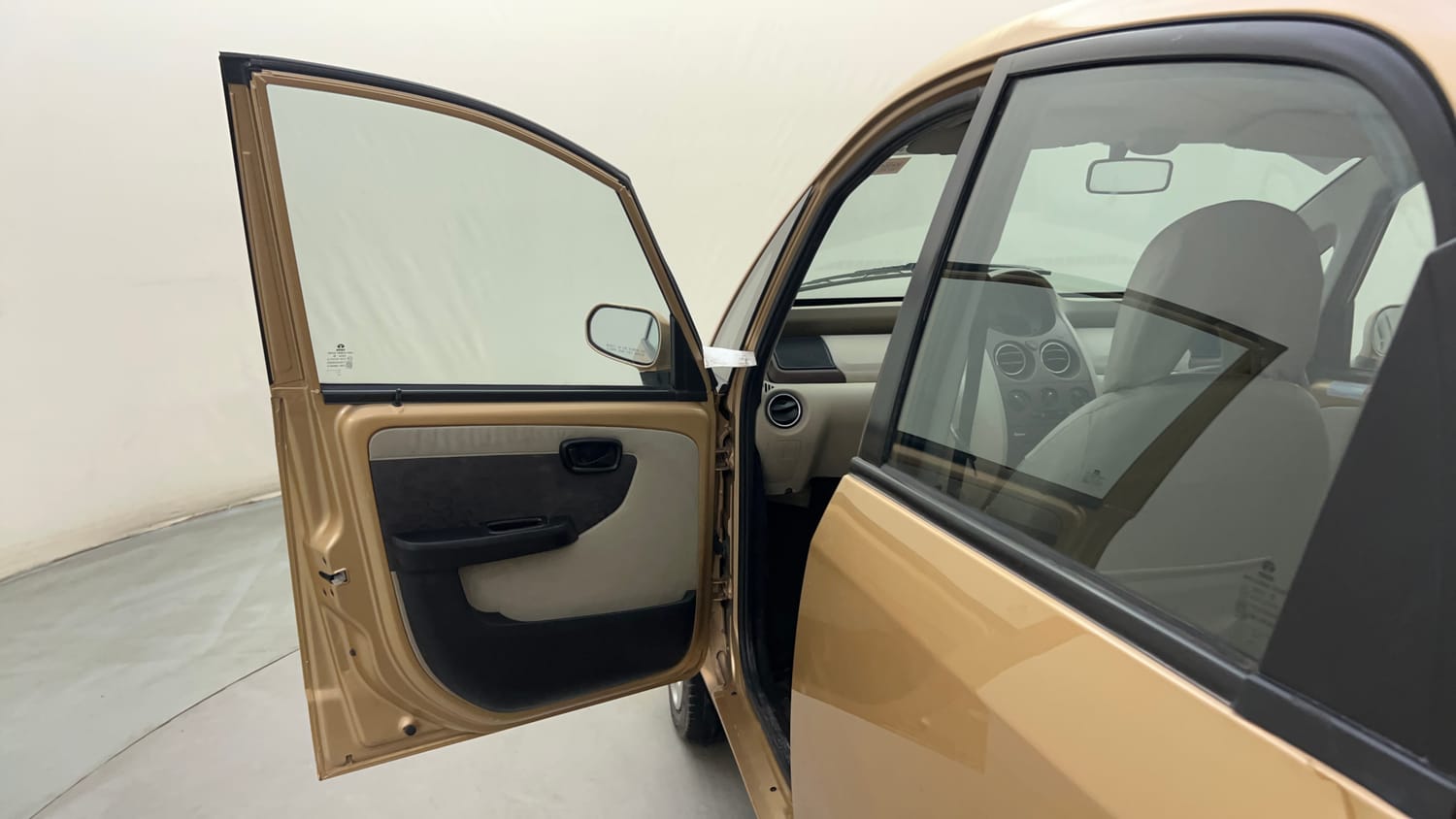 Used 2015 Tata Nano Twist XTA Petrol Automatic interior LEFT FRONT DOOR OPEN VIEW