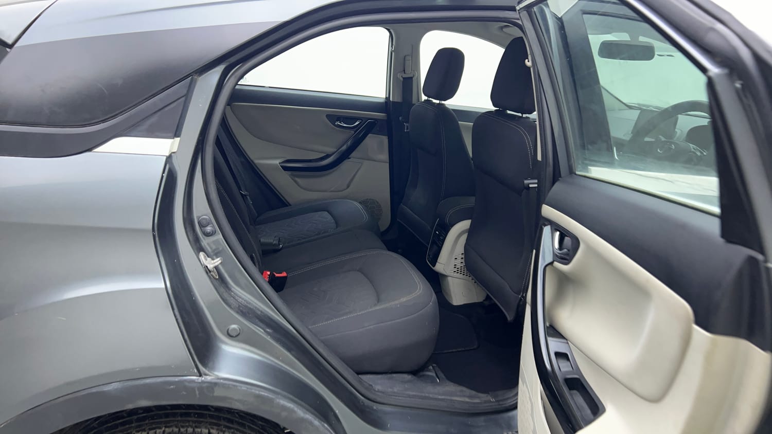 Used 2023 Tata Nexon XZA Plus Petrol Automatic interior RIGHT SIDE REAR DOOR CABIN VIEW
