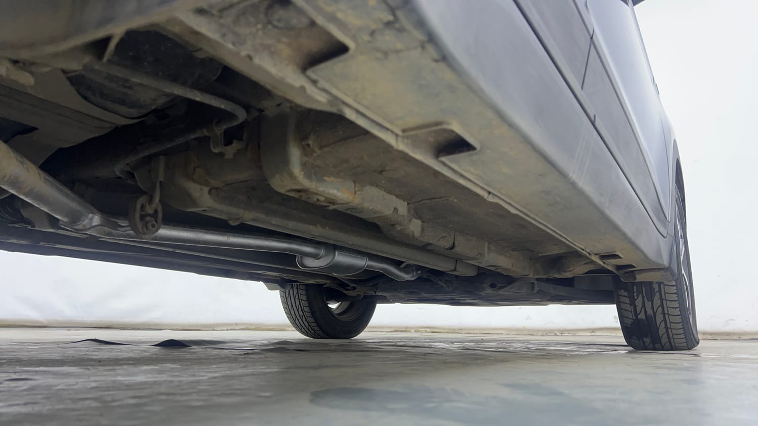 Used 2019 Hyundai Creta SX 1.6 AT Petrol Petrol Automatic extra REAR RIGHT UNDERBODY VIEW