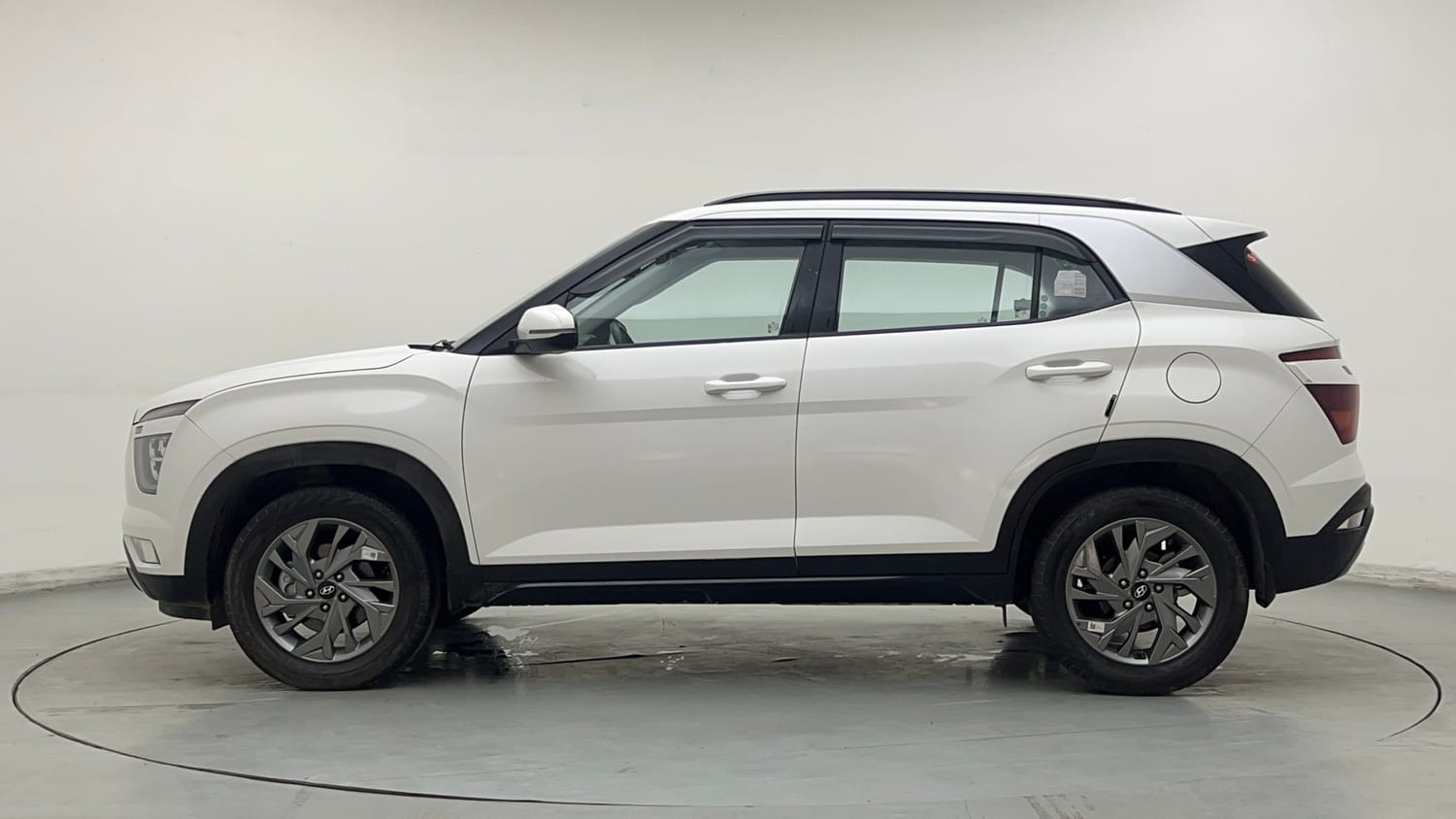 Used 2021 Hyundai Creta SX (O) 1.4 Turbo 7 DCT Petrol Automatic exterior LEFT SIDE VIEW