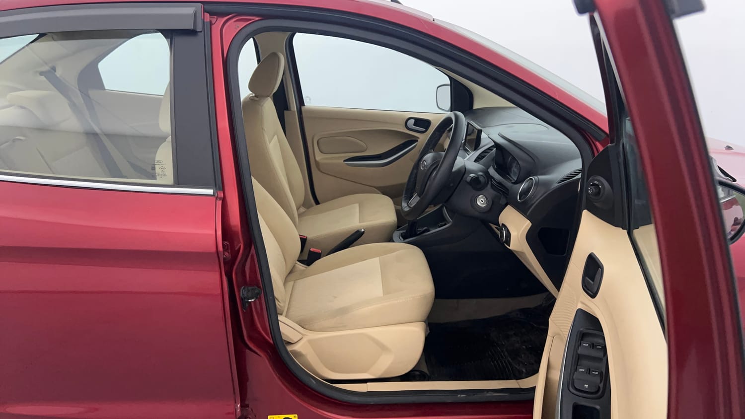 Used 2019 Ford Figo Aspire Trend Plus 1.2 Ti-VCT Petrol Manual interior RIGHT SIDE FRONT DOOR CABIN VIEW